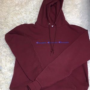 Champion hoodie, US small